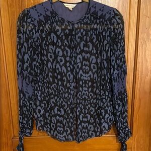 New Rebecca Taylor silk top size 2